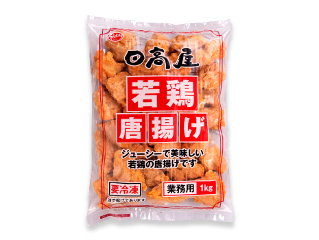 冷凍若鶏の唐揚げ1kg　税込1160円