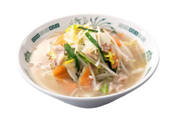 野菜たっぷりタンメン（麺少なめ）