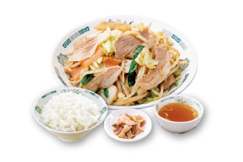 肉野菜炒め定食