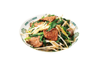 ニラレバ炒め単品